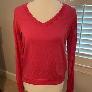 Athleta Sunrise V-Neck Sweatshirt